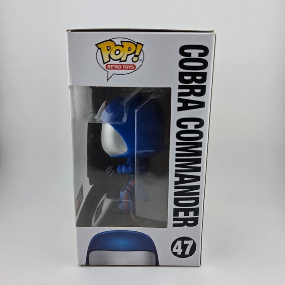 Funko Pop! Retro Toys GI Joe Cobra Commander #47 GameStop Exclusive Vinyl Figure - Picture 3 of 5